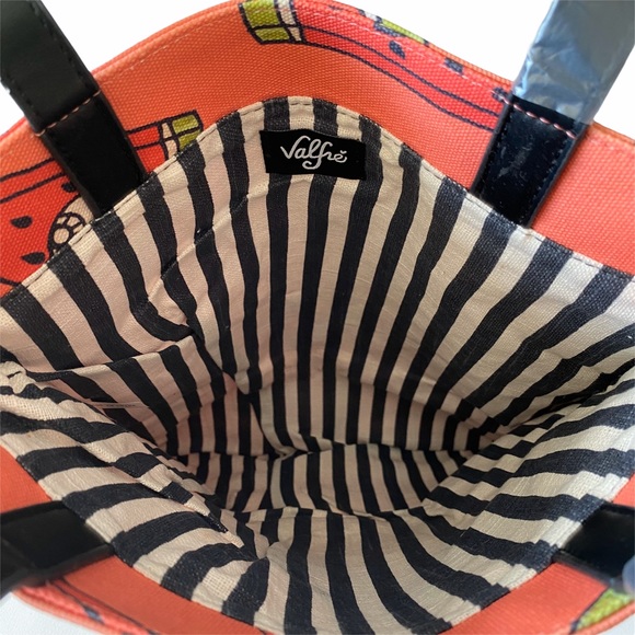 new Valfre ☻︎ Trippy Watermelon Tote Bag Handbag ☻︎ Hand Drawn Artwork ☻︎ Pink - Picture 6 of 14